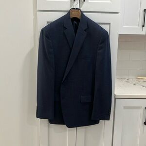 Lauren Ralph Lauren Men's Navy Blue Formal Blazer Sports Suit Coat Jacket